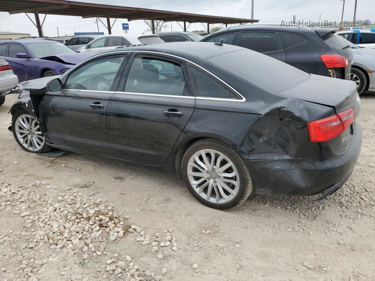 2013 Audi A6 Premium Plus Black vin: WAUGFAFC7DN146549