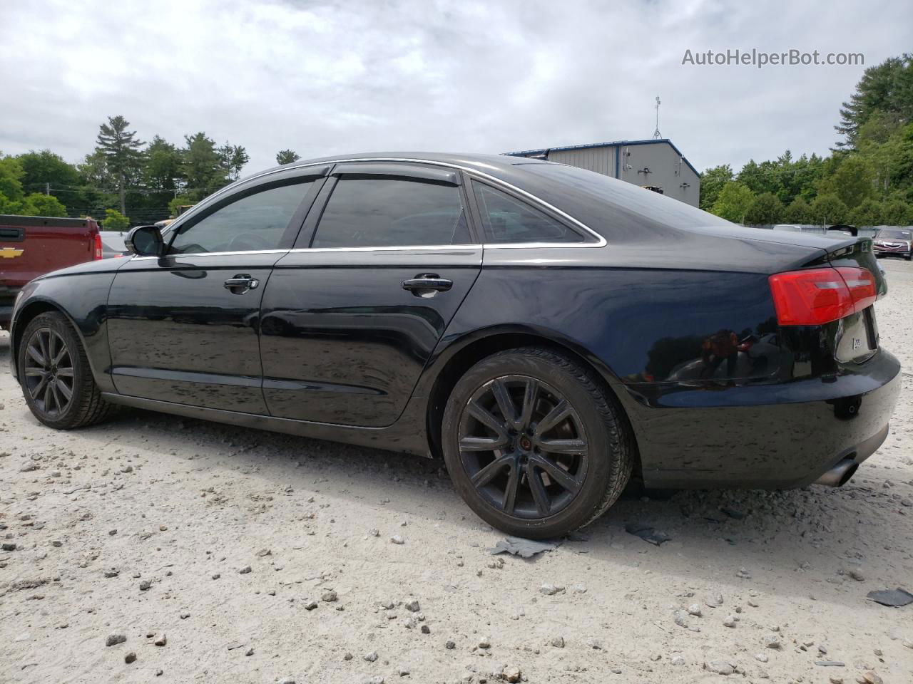 2014 Audi A6 Premium Plus Black vin: WAUGFAFC7EN024954