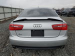 2014 Audi A6 Premium Plus Silver vin: WAUGFAFC7EN057260