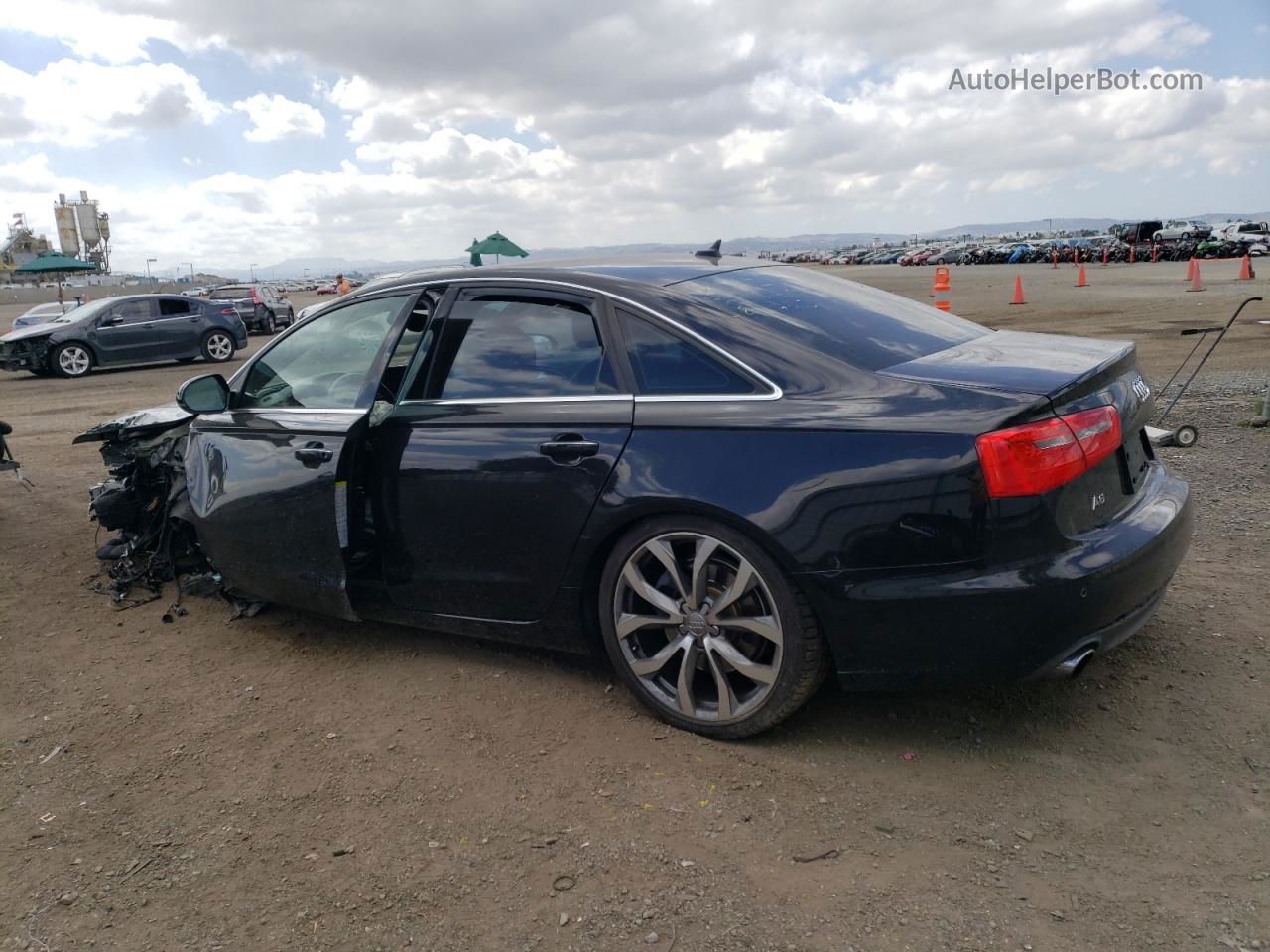 2014 Audi A6 Premium Plus Black vin: WAUGFAFC7EN119546