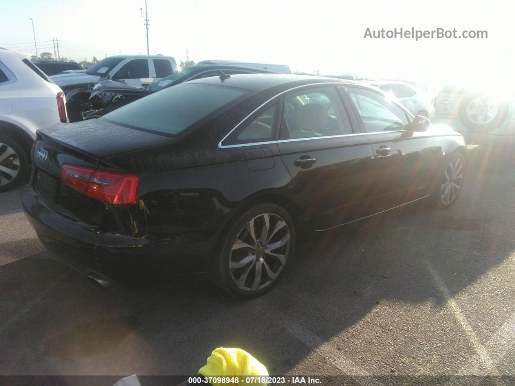 2013 Audi A6 2.0t Premium Черный vin: WAUGFAFC8DN090170