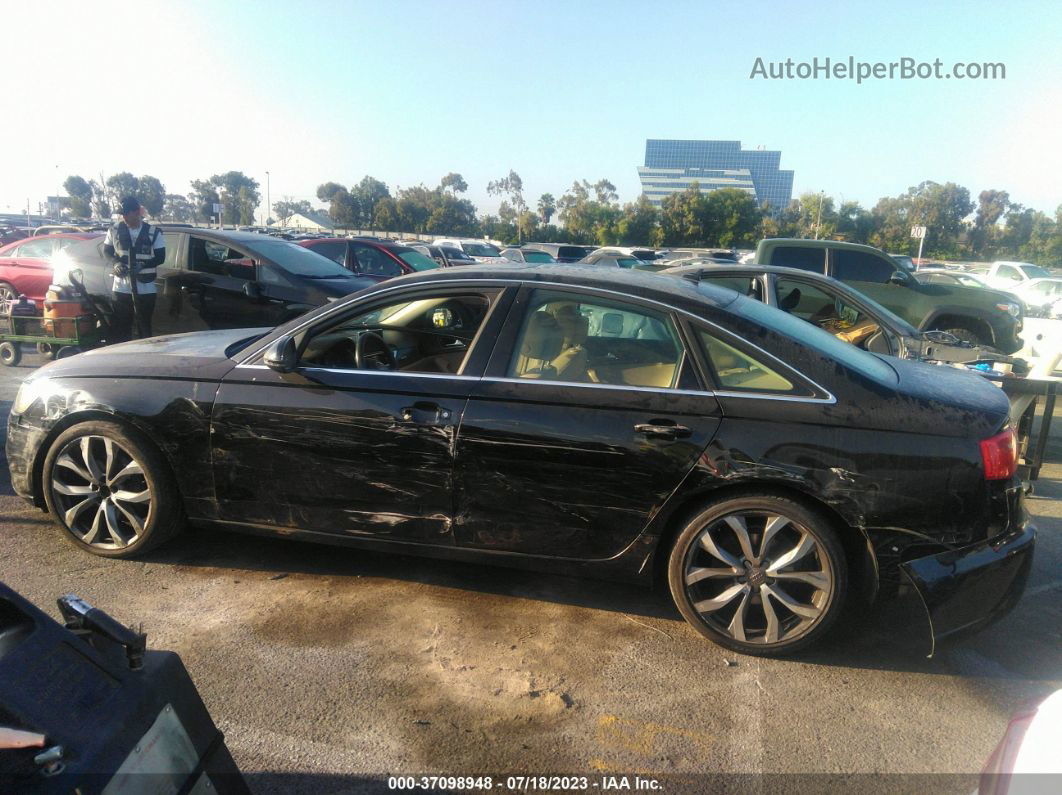 2013 Audi A6 2.0t Premium Black vin: WAUGFAFC8DN090170