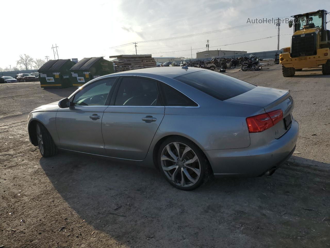 2014 Audi A6 Premium Plus Серый vin: WAUGFAFC8EN060510