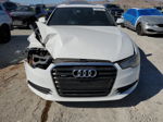 2014 Audi A6 Premium Plus White vin: WAUGFAFC8EN063889