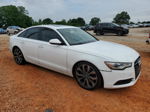 2014 Audi A6 Premium Plus White vin: WAUGFAFC8EN157626