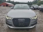 2013 Audi A6 Premium Plus Gray vin: WAUGFAFC9DN022296