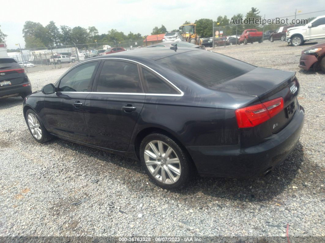 2013 Audi A6 2.0t Premium Plus Navy vin: WAUGFAFC9DN024842