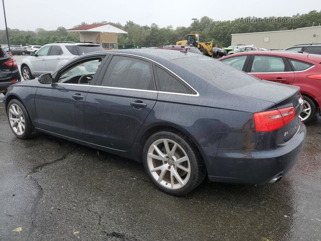 2013 Audi A6 Premium Plus Blue vin: WAUGFAFC9DN085513