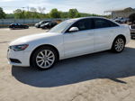 2013 Audi A6 Premium Plus White vin: WAUGFAFC9DN126240