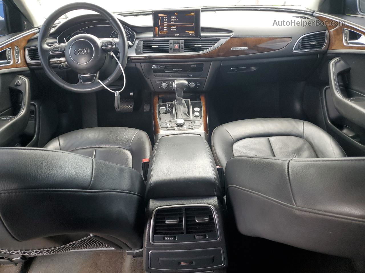 2013 Audi A6 Premium Plus Серый vin: WAUGFAFC9DN155267