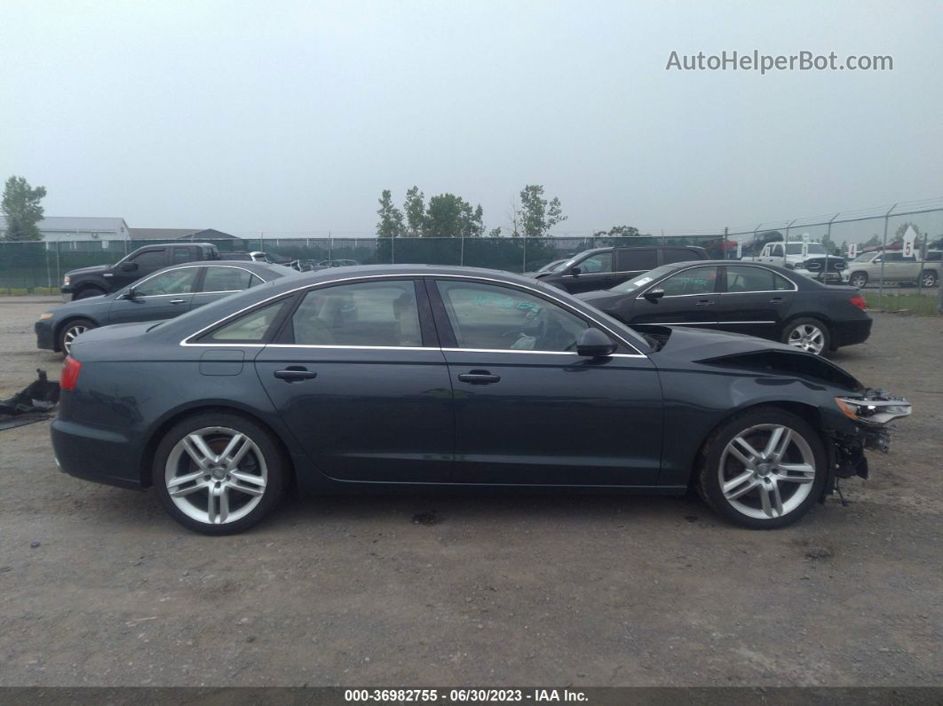 2014 Audi A6 2.0t Premium Plus Blue vin: WAUGFAFC9EN005015