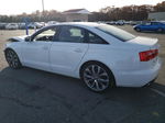 2014 Audi A6 Premium Plus White vin: WAUGFAFC9EN054215