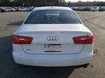 2014 Audi A6 Premium Plus White vin: WAUGFAFC9EN054215