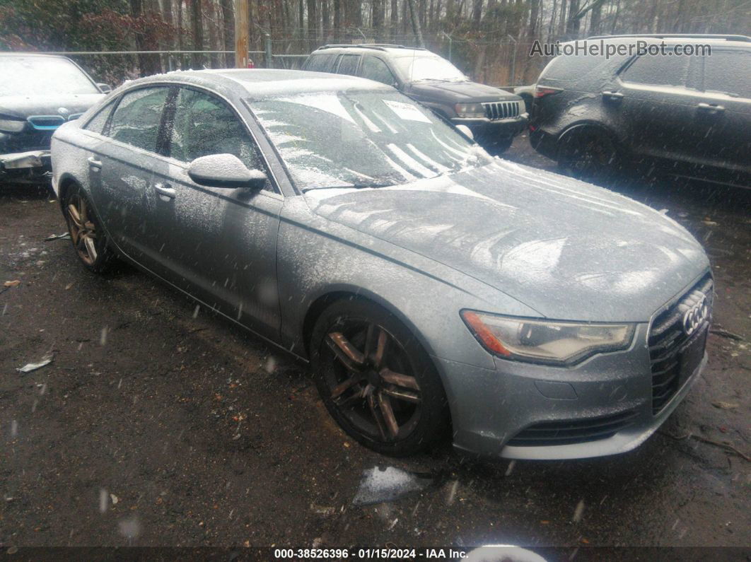 2014 Audi A6 2.0t Premium Gray vin: WAUGFAFC9EN106233