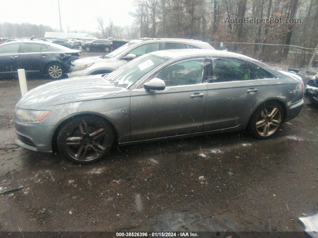 2014 Audi A6 2.0t Premium Gray vin: WAUGFAFC9EN106233