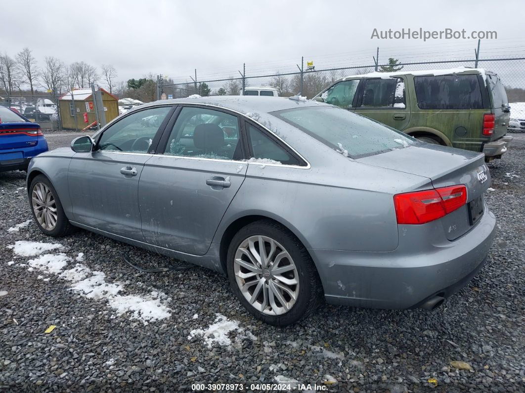 2014 Audi A6 2.0t Premium Gray vin: WAUGFAFC9EN124232