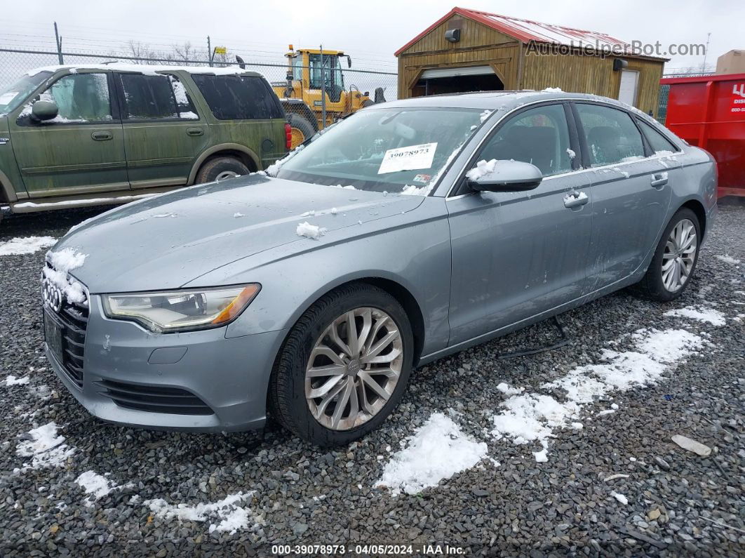 2014 Audi A6 2.0t Premium Серый vin: WAUGFAFC9EN124232