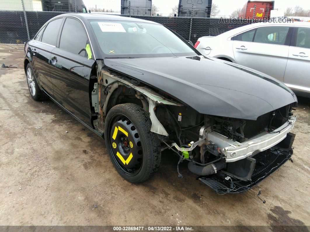 2013 Audi A6 2.0t Premium Black vin: WAUGFAFCXDN027958