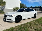 2013 Audi A6 Premium Plus White vin: WAUGFAFCXDN031007