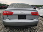 2013 Audi A6 Premium Plus Silver vin: WAUGFAFCXDN058529