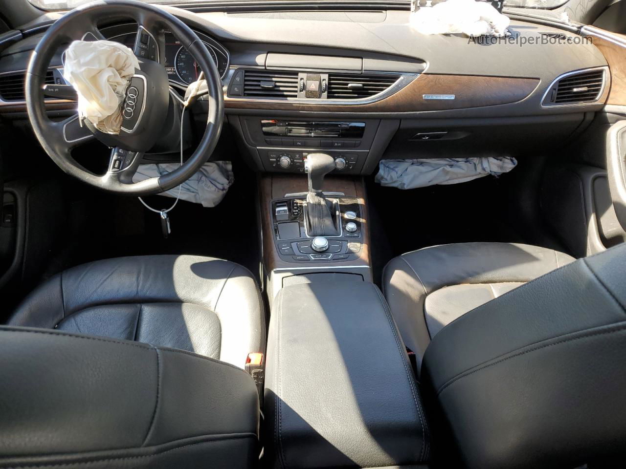 2013 Audi A6 Premium Plus Серебряный vin: WAUGFAFCXDN075895