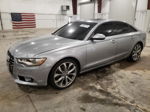 2013 Audi A6 Premium Plus Silver vin: WAUGFAFCXDN127333