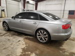 2013 Audi A6 Premium Plus Silver vin: WAUGFAFCXDN127333