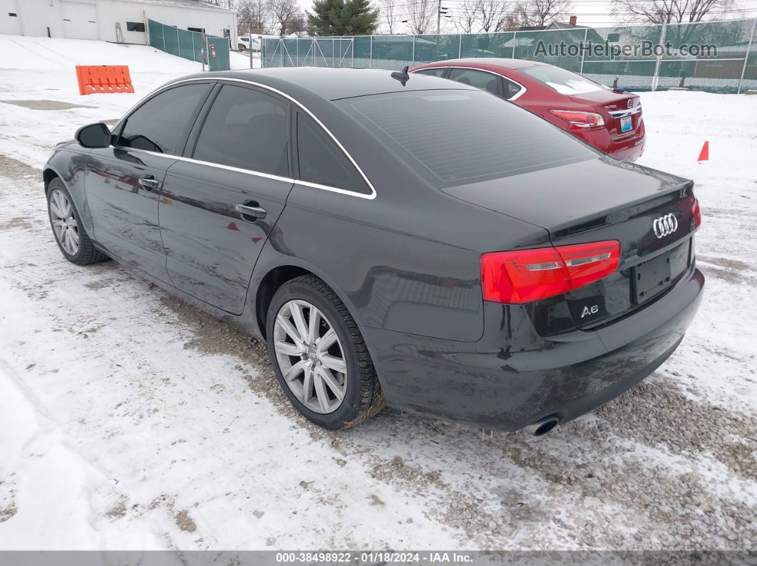 2014 Audi A6 2.0t Premium Черный vin: WAUGFAFCXEN008733