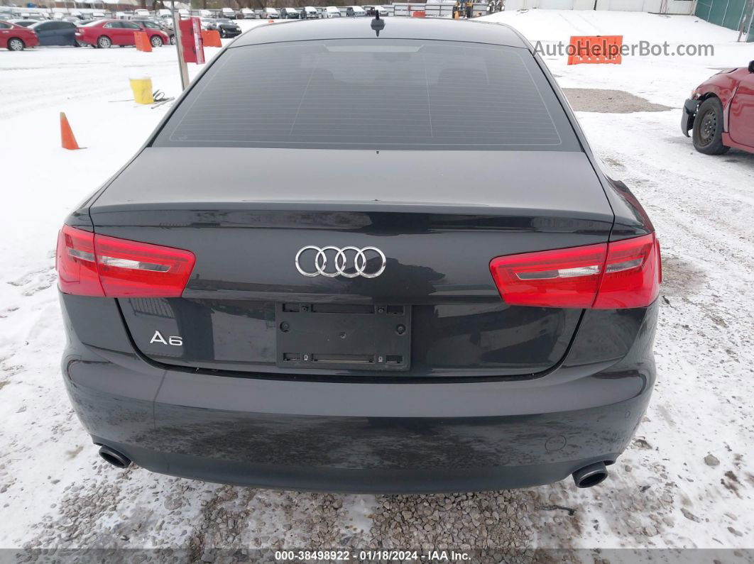 2014 Audi A6 2.0t Premium Black vin: WAUGFAFCXEN008733