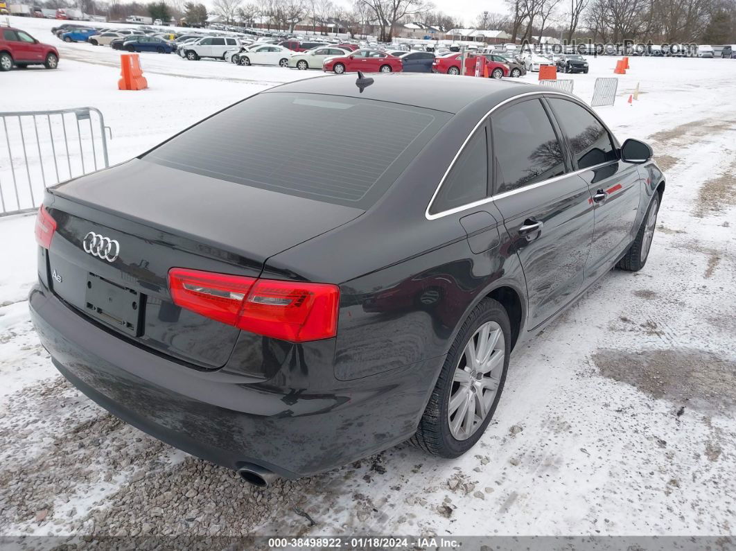 2014 Audi A6 2.0t Premium Black vin: WAUGFAFCXEN008733