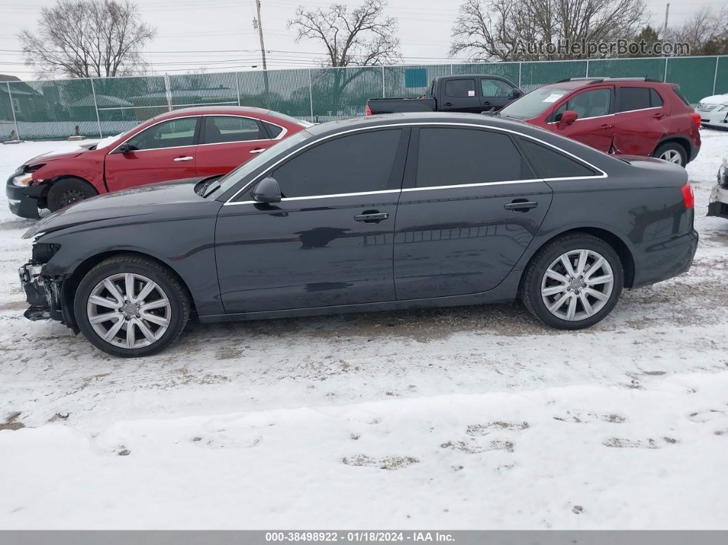 2014 Audi A6 2.0t Premium Черный vin: WAUGFAFCXEN008733