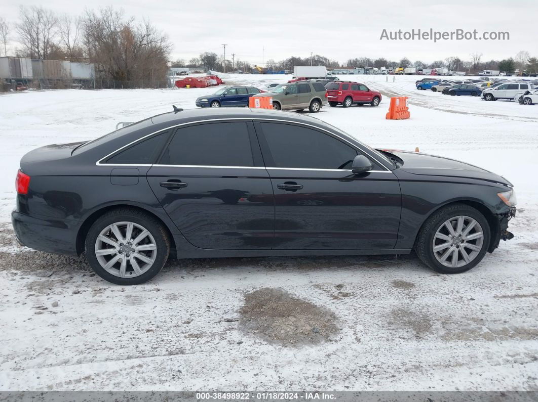 2014 Audi A6 2.0t Premium Черный vin: WAUGFAFCXEN008733