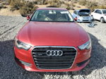 2014 Audi A6 Premium Plus Burgundy vin: WAUGFAFCXEN053767