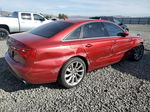 2014 Audi A6 Premium Plus Burgundy vin: WAUGFAFCXEN053767