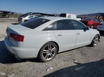 2014 Audi A6 Premium Plus White vin: WAUGFAFCXEN080953