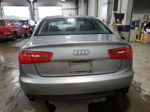 2014 Audi A6 Premium Plus Silver vin: WAUGFAFCXEN102448