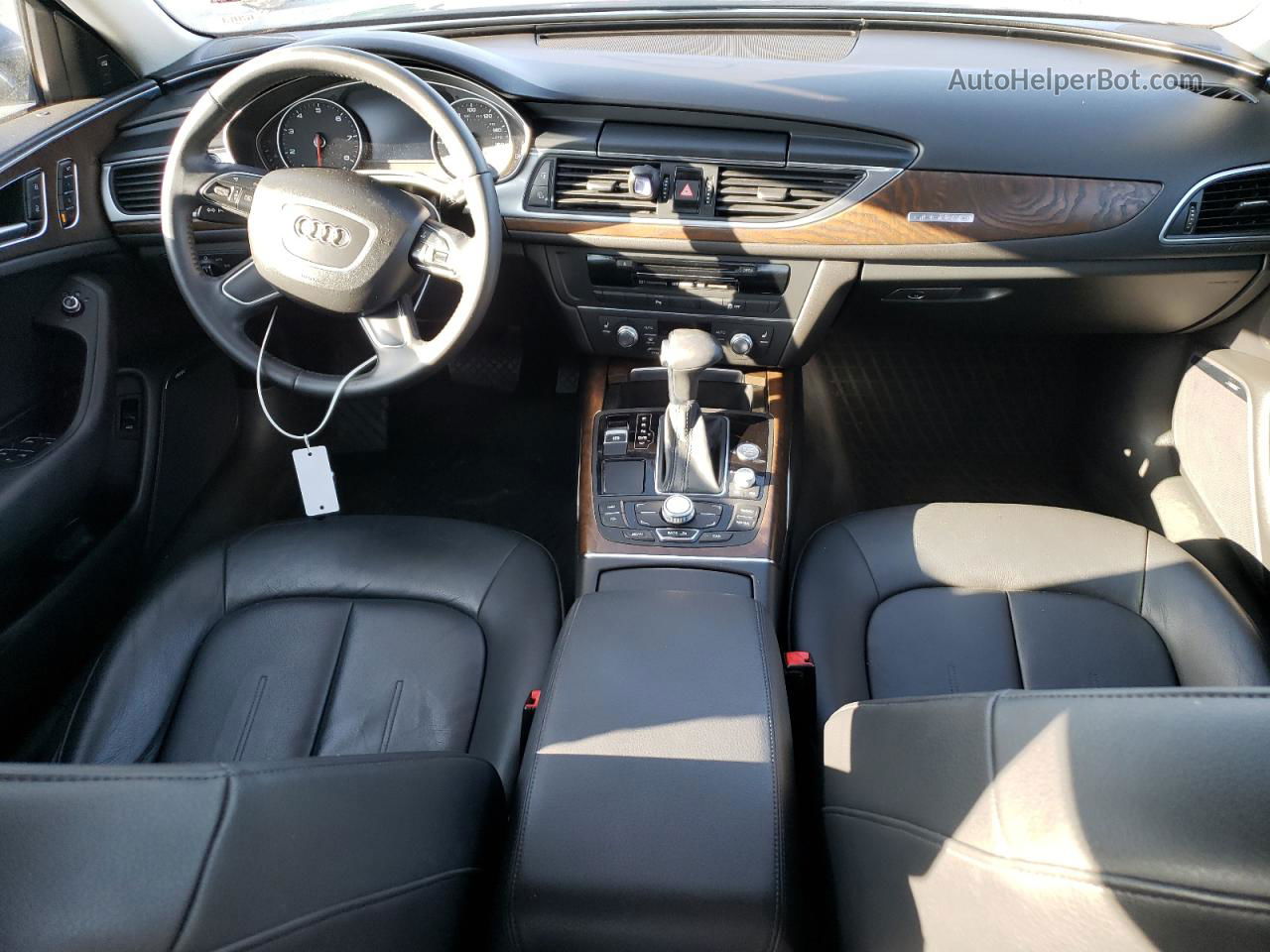 2014 Audi A6 Premium Plus Черный vin: WAUGFAFCXEN134106