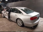 2014 Audi A6 2.0t Premium Серебряный vin: WAUGFAFCXEN152704