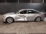 2014 Audi A6 2.0t Premium Silver vin: WAUGFAFCXEN152704