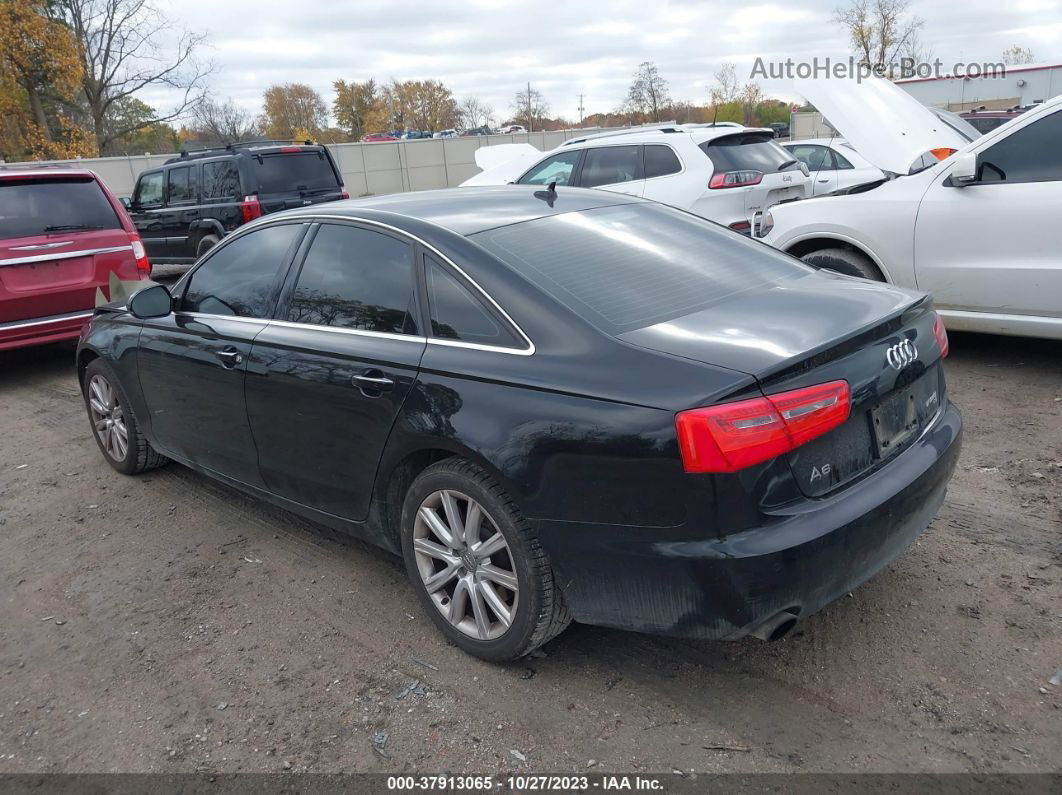 2014 Audi A6 2.0t Premium Black vin: WAUGFAFCXEN164089