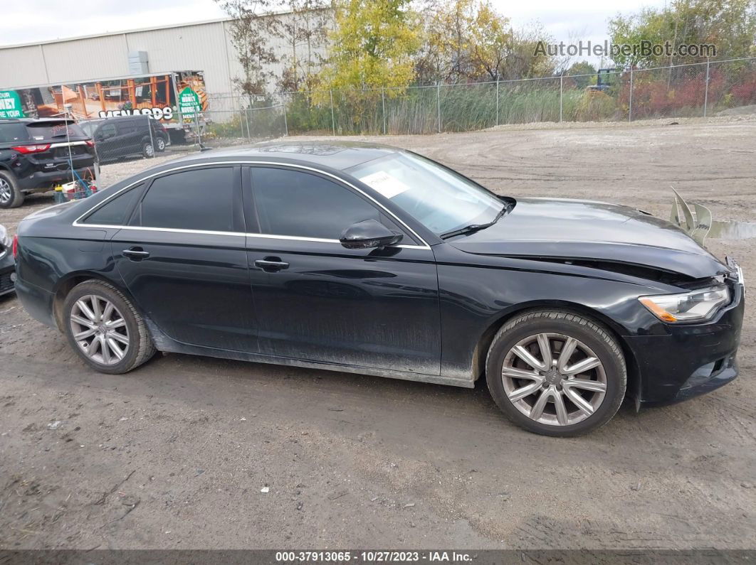 2014 Audi A6 2.0t Premium Black vin: WAUGFAFCXEN164089