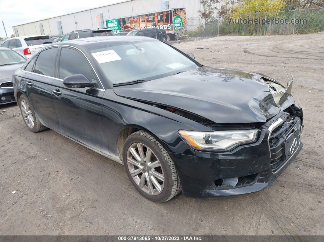 2014 Audi A6 2.0t Premium Black vin: WAUGFAFCXEN164089