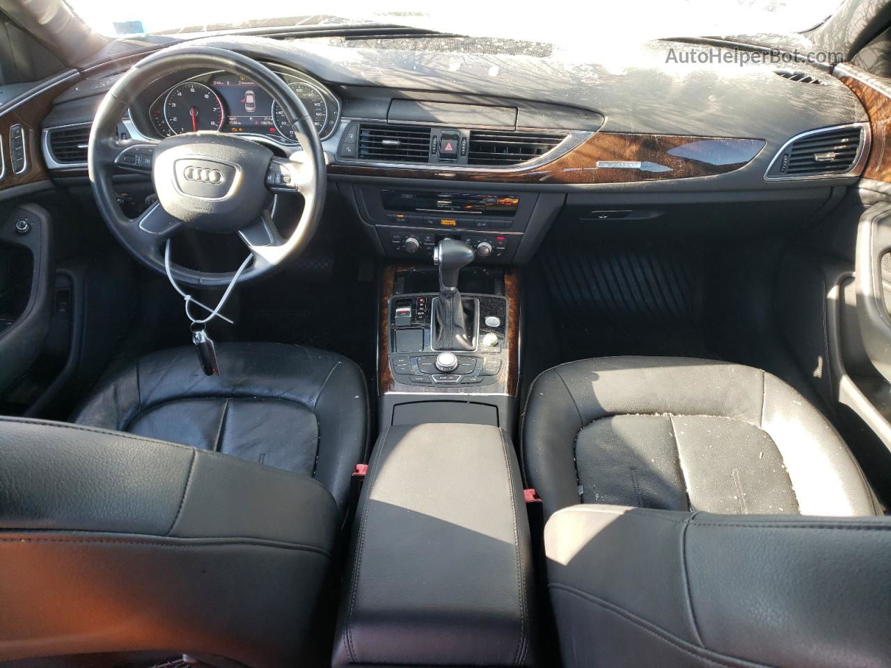 2013 Audi A6 Premium Plus Черный vin: WAUGGAFC0DN032096