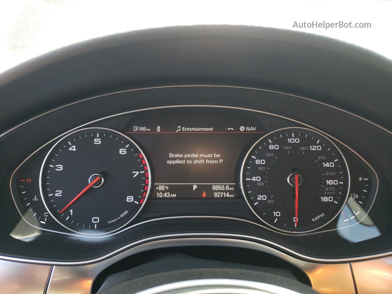 2013 Audi A6 Premium Plus Черный vin: WAUGGAFC0DN116516