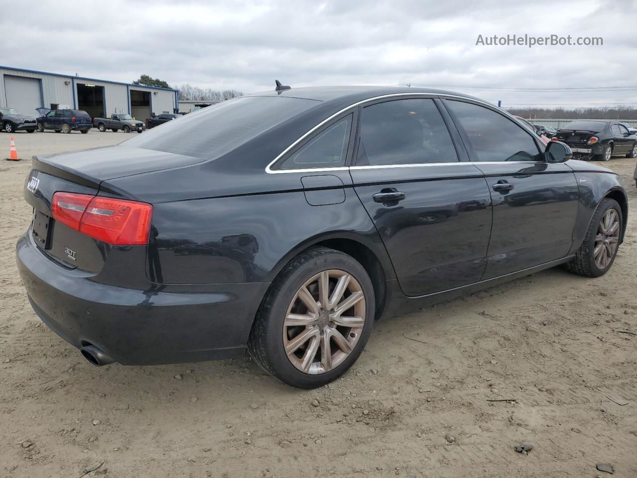 2013 Audi A6 Premium Plus Черный vin: WAUGGAFC0DN131727