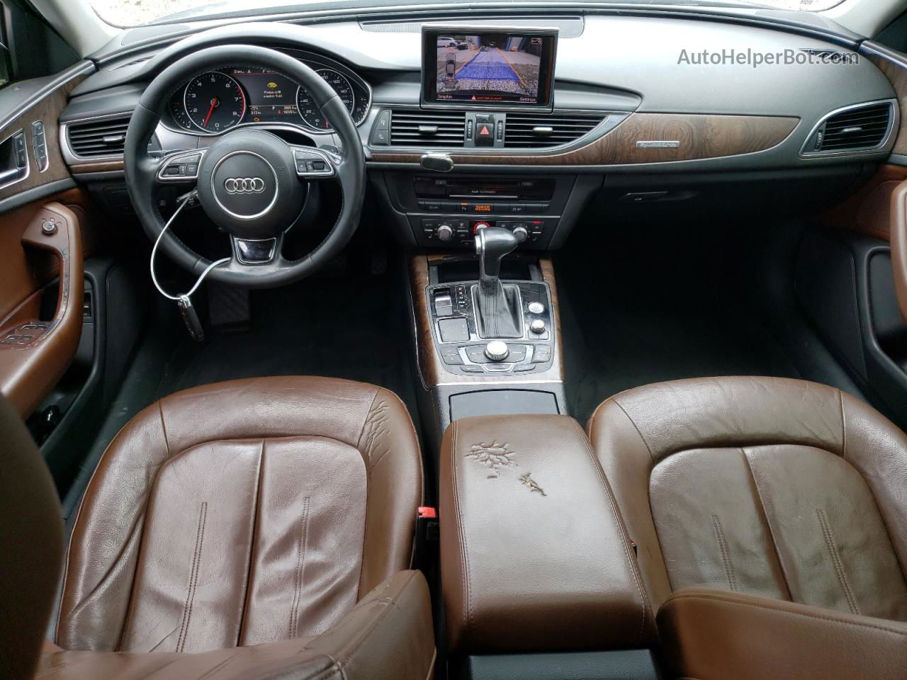 2013 Audi A6 Premium Plus Черный vin: WAUGGAFC1DN009541