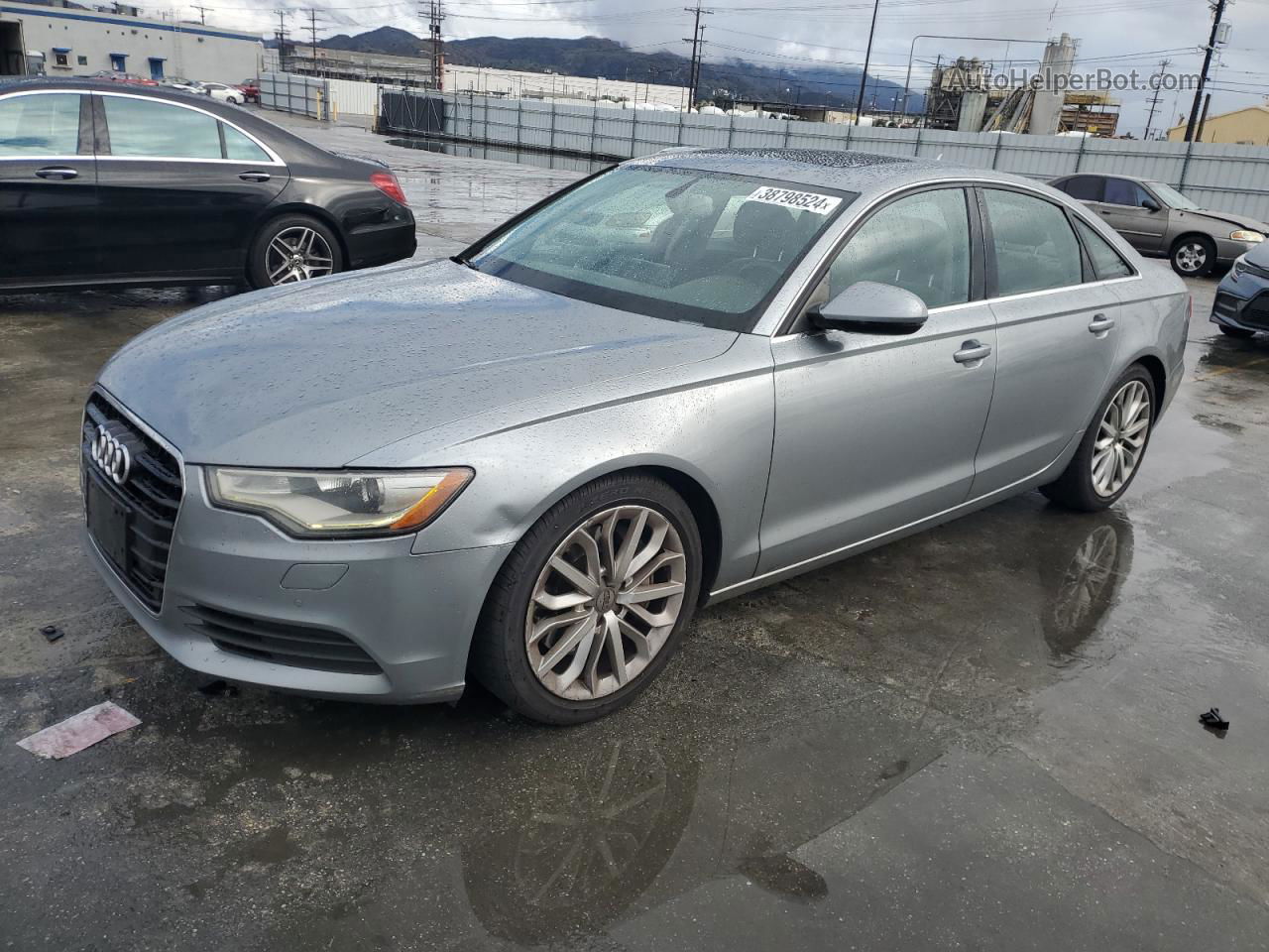 2013 Audi A6 Premium Plus Gray vin: WAUGGAFC1DN119828