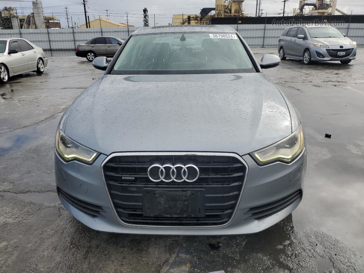 2013 Audi A6 Premium Plus Gray vin: WAUGGAFC1DN119828