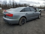 2013 Audi A6 Premium Plus Silver vin: WAUGGAFC2DN013226