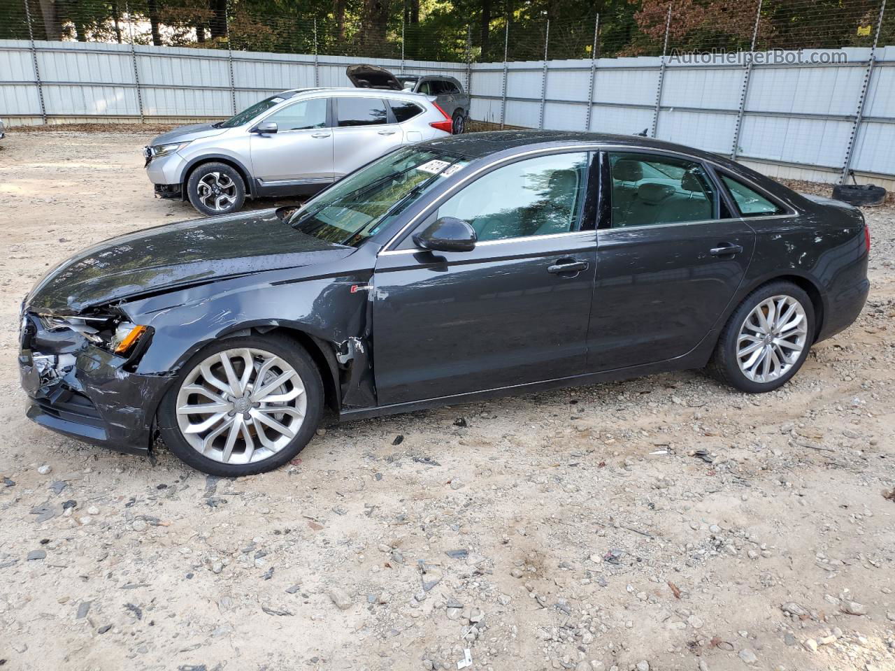 2013 Audi A6 Premium Plus Black vin: WAUGGAFC2DN021651